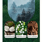 400ml of Gentle Coconut Shower Gel, Rich in Coconut Extract
