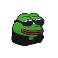 sad frog green shoe Charms