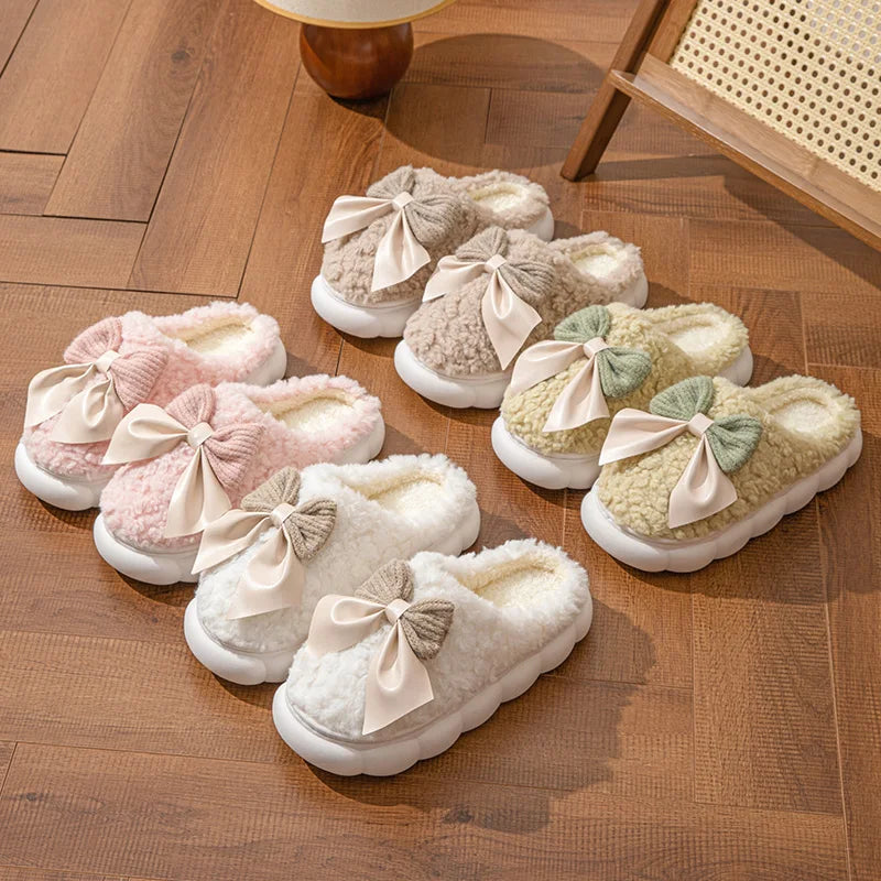 Winter plush Fur Slippers