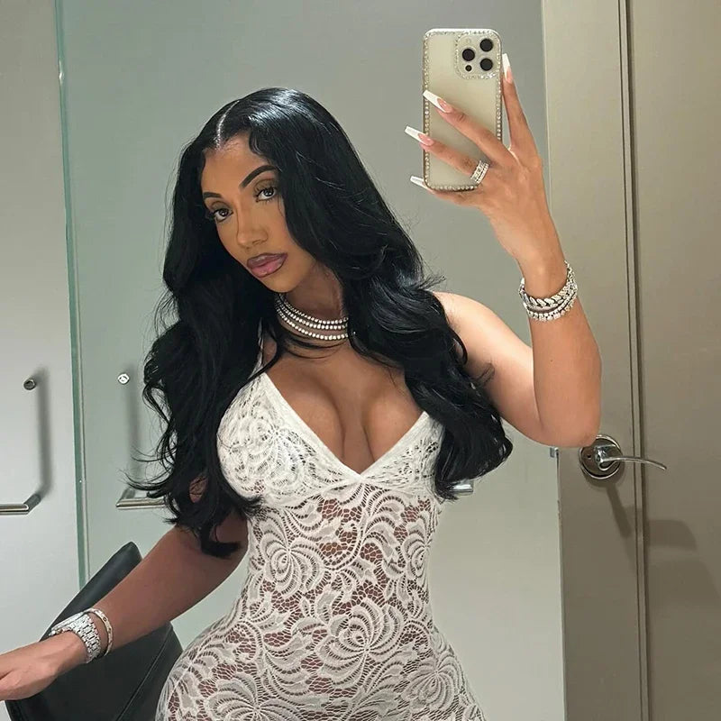 Women Sexy Cross Backless Jumpsuit