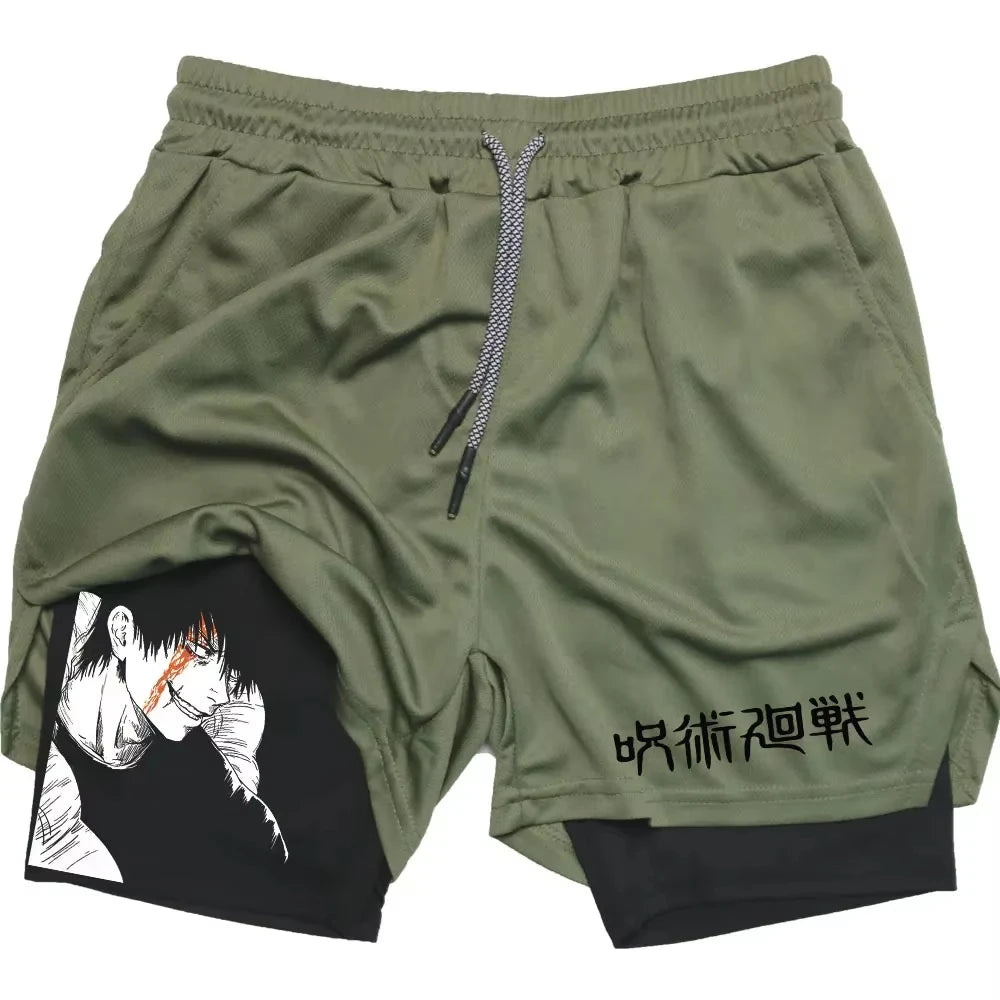 Anime  Gym Shorts