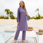 Long Sleeve Tunic Islamic Swimsuit
