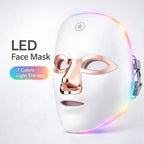 Wireless 7 Colors LED Face & Neck Beauty mask