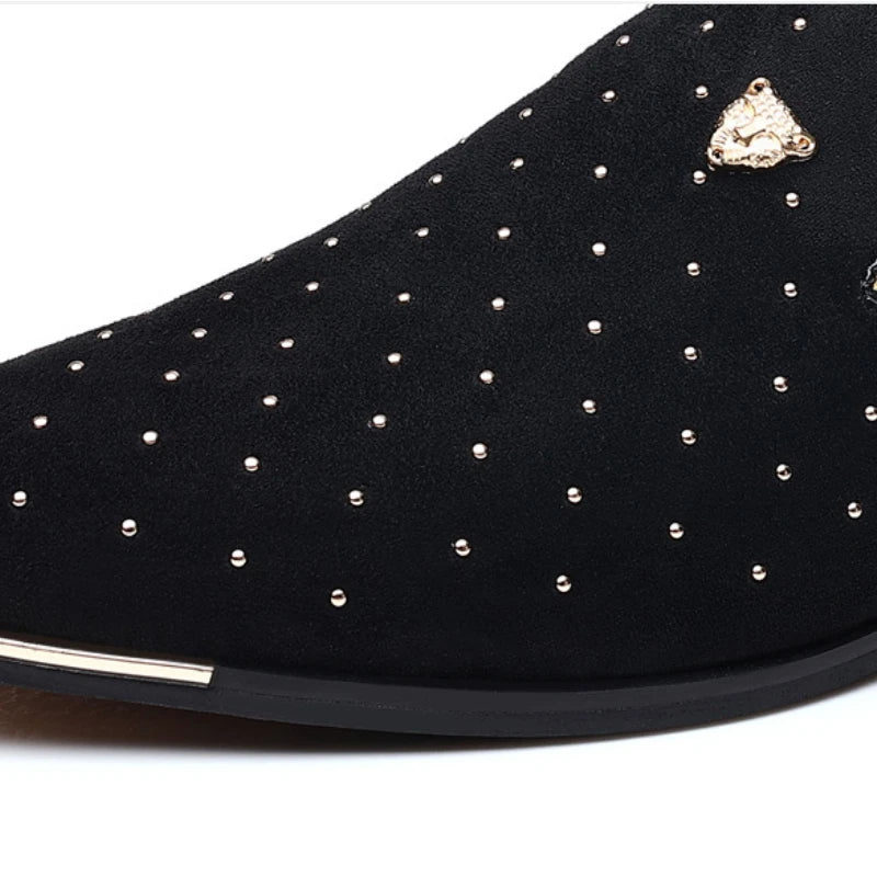 Suede Luxury Men Dress Shoes