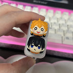 Cartoon keyboard Keycaps