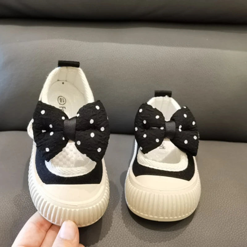 Baby girl Bow tie loafer Sneakers