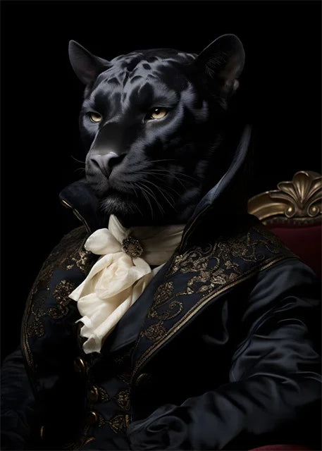 Aristocrat Animals Portrait Posters