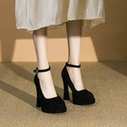 11cm Square High Heel