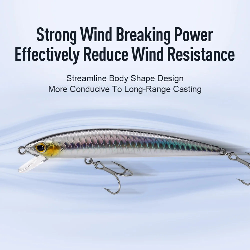 Kingdom Suspending Minnow Fishing Lures