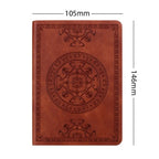 Portable Vintage Leather Notebook Diary