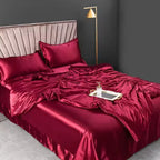 4pcs Pure Silk Bedding Sets