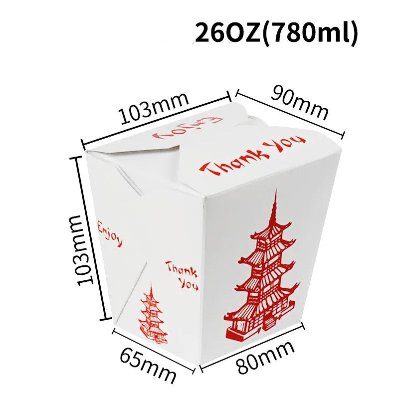 Pagoda Chinese Takeout Food Containers