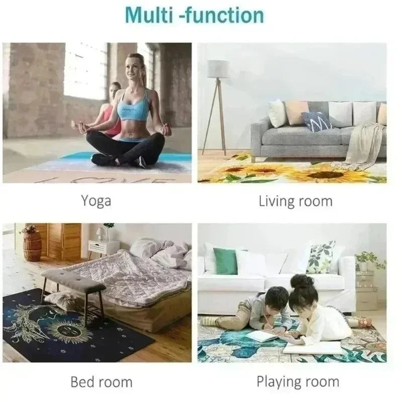 Cartoon Puppy Animal Pattern Large Carpet