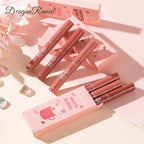 3PCS/Set Velvet Matte Nude Liquid Lipstick