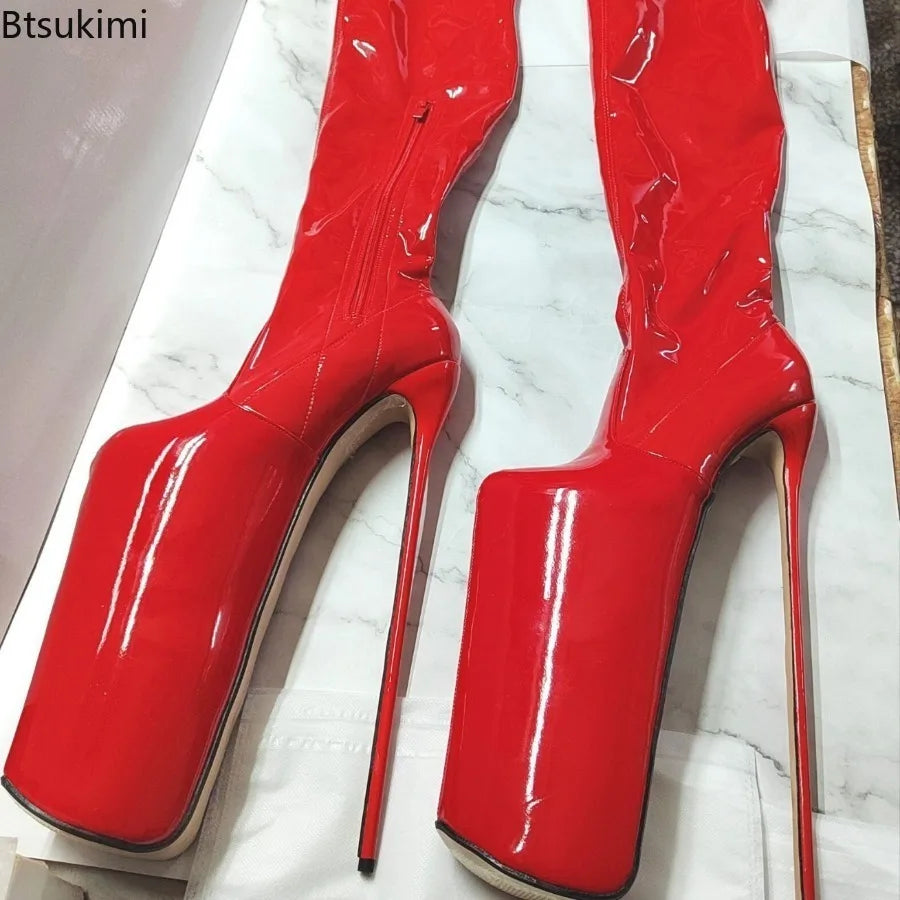30CM over the knee Stiletto Heels