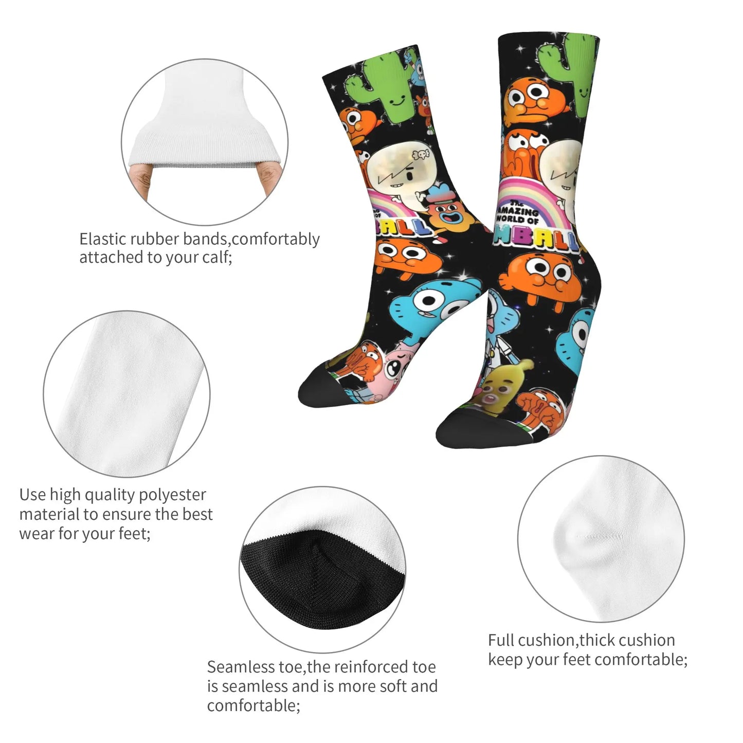 Cartoon Animated Socks