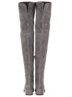 Over-the-knee Fashion Boots, Round Head Mid-heel