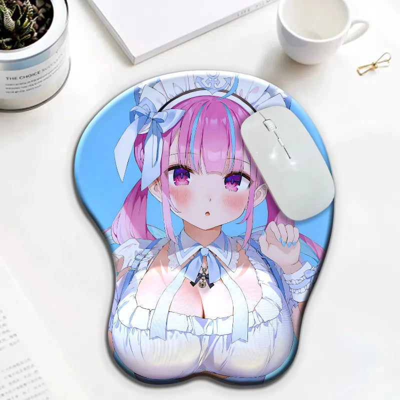 Wrist Rest 3D Soft and Smooth Silicone Mouse Pad