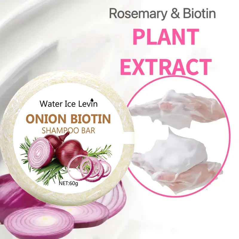 Onion & Biotin Hair Wash Bar - 60g