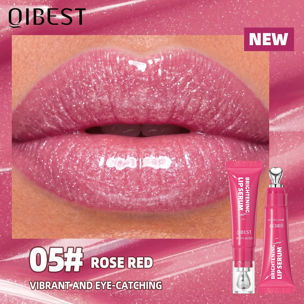 QIBEST Mirror Crystal Jelly Lip Gloss