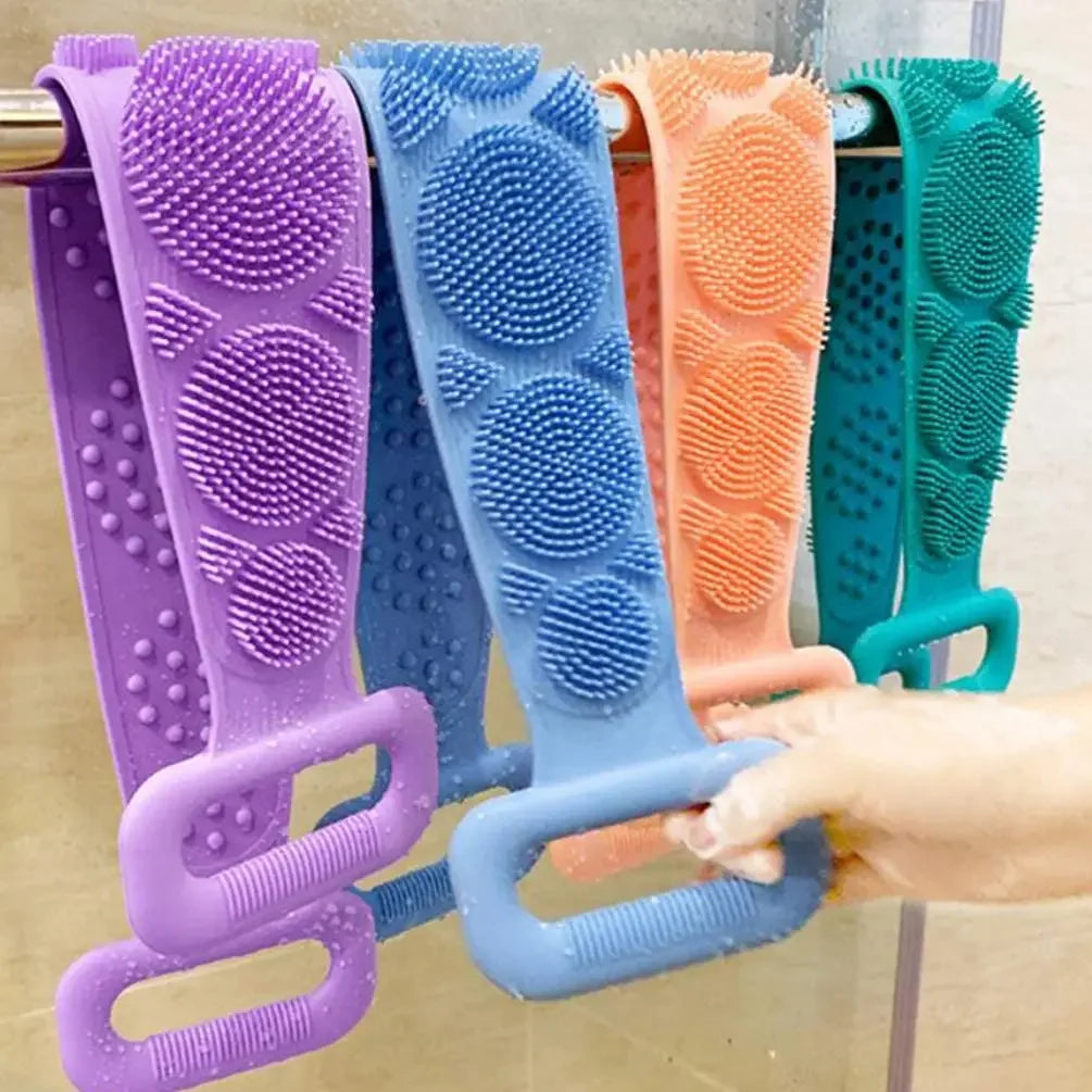 Body Silicone Bath Towels Scrubber