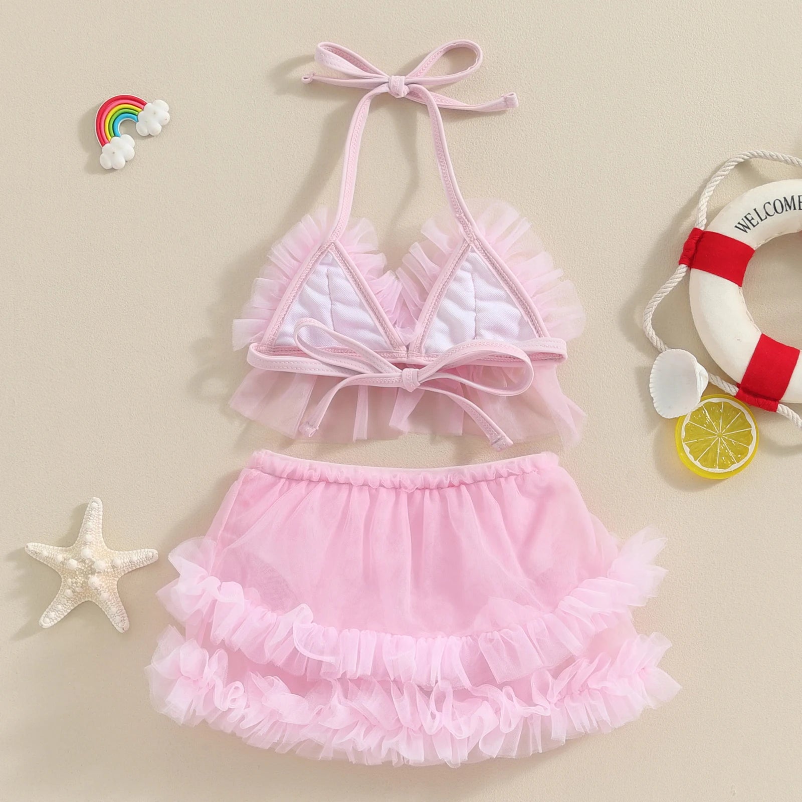 Baby Girls Bikini Beach Swimwear 2 Piece