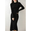 Cashmere Sweater Women's Knitted Dresses