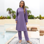 Long Sleeve Tunic Islamic Swimsuit