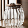 Jar Glass Airtight Canister