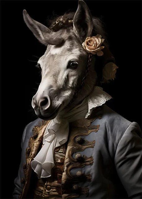 Aristocrat Animals Portrait Posters