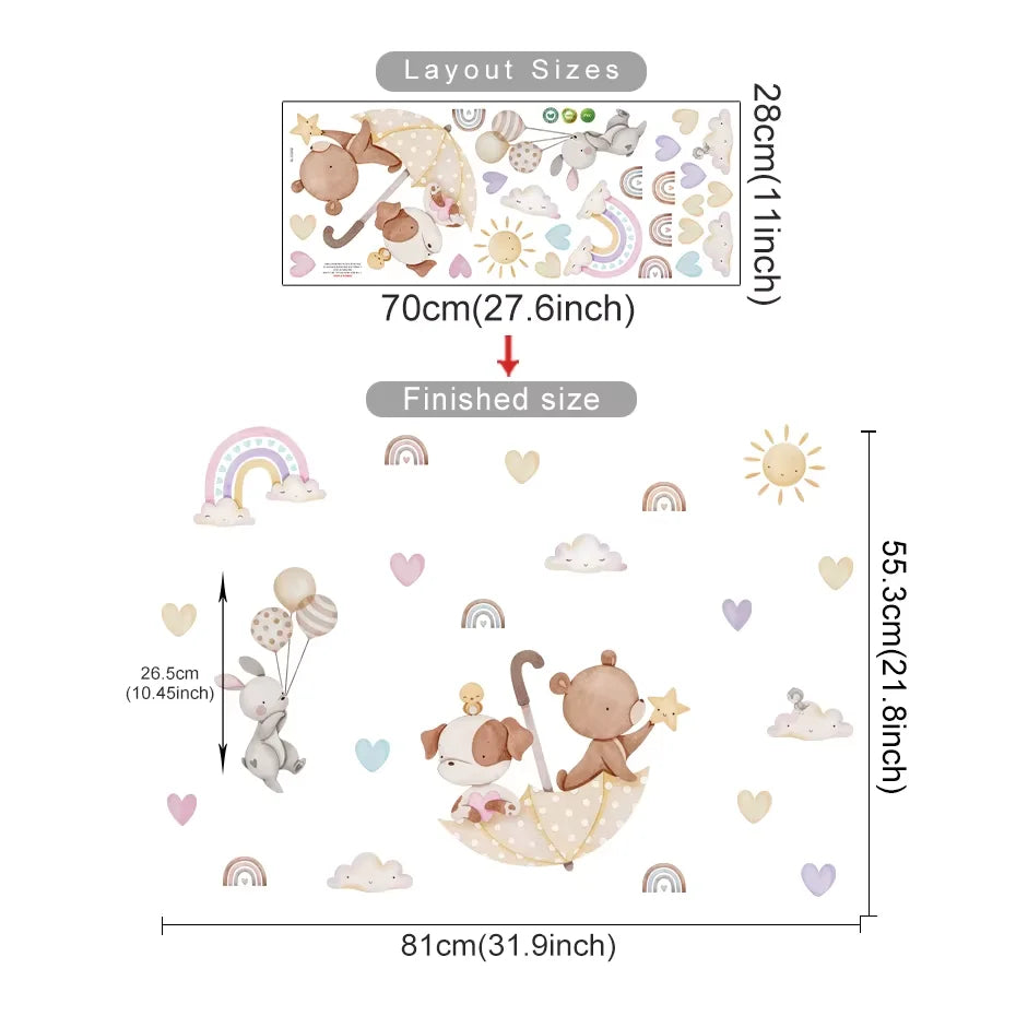 Nursery Room Decoration Decal