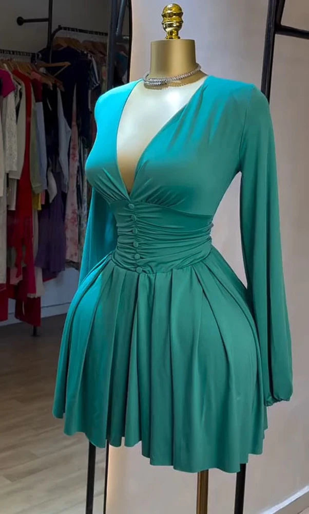 Sandy Casual Mini Length Dress