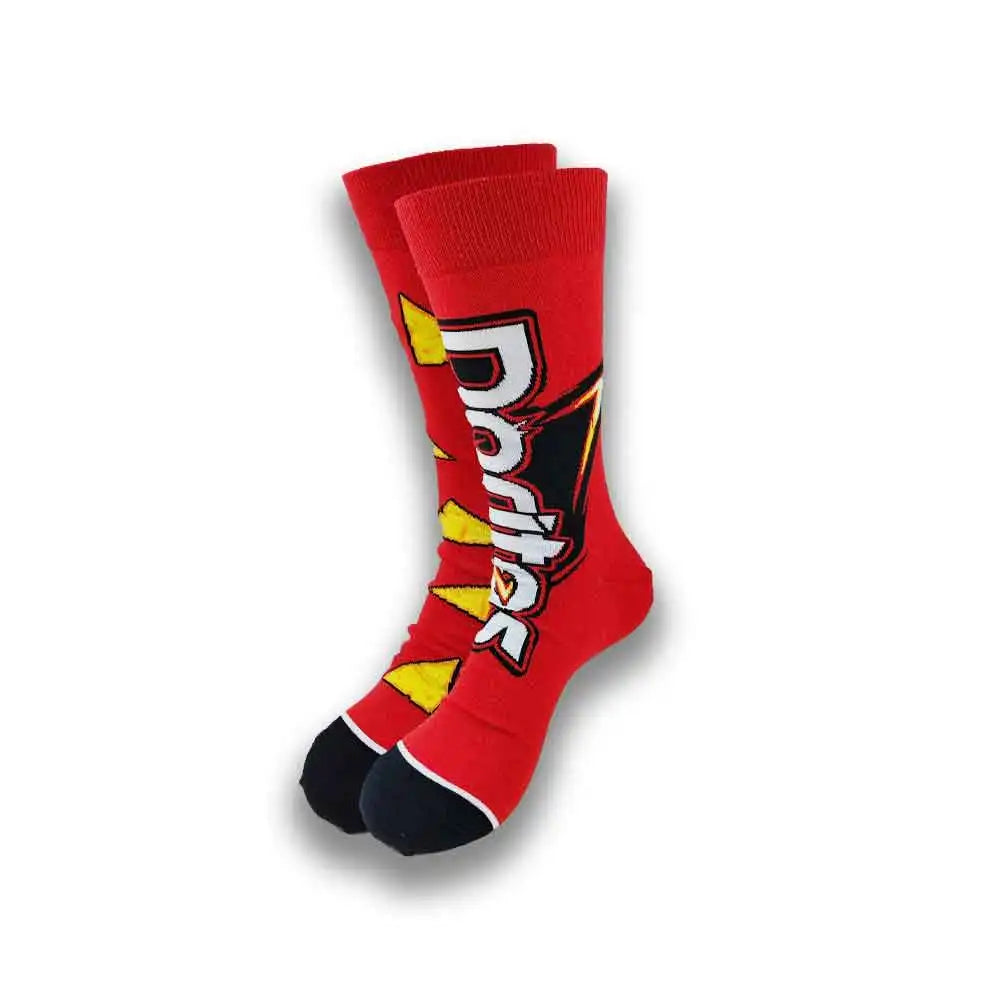 Graphic animated socks