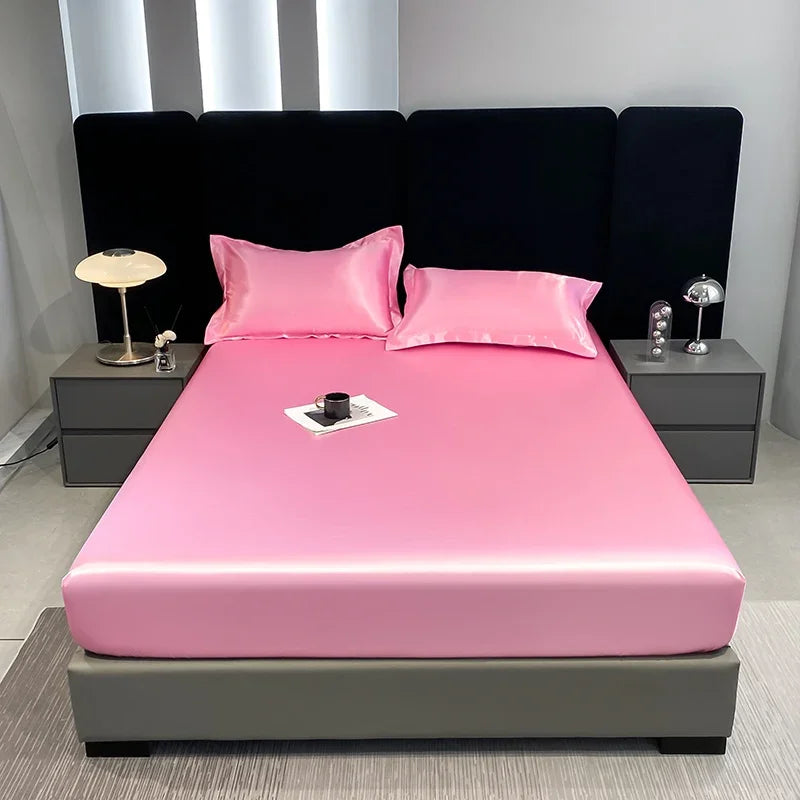 Satin Waterproof Fitted Sheet