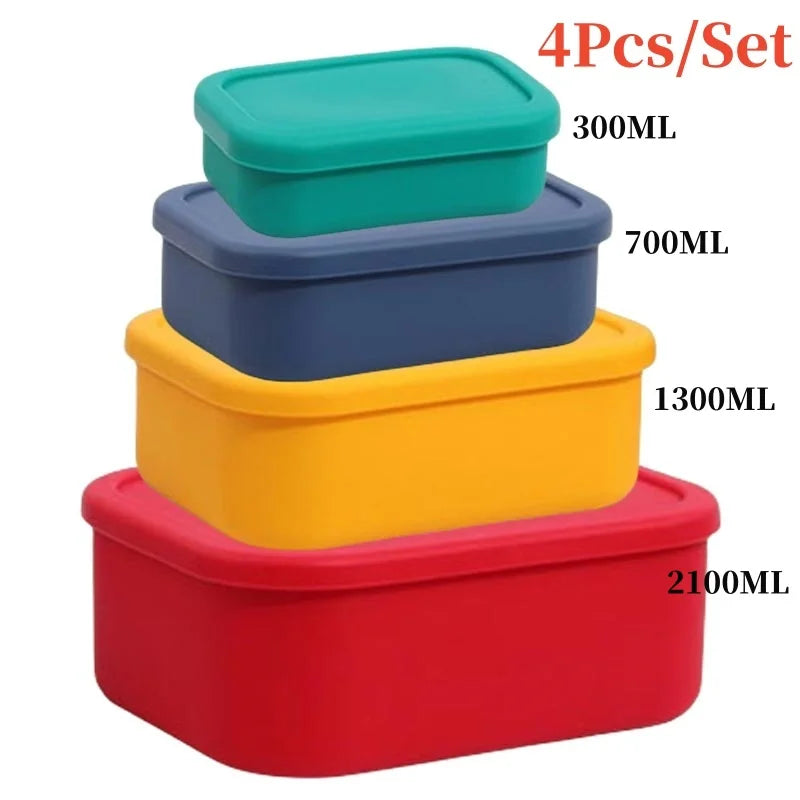 Food-grade Silicone Lunch Box Sets