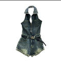 Jumpsuits Denim Playsuits