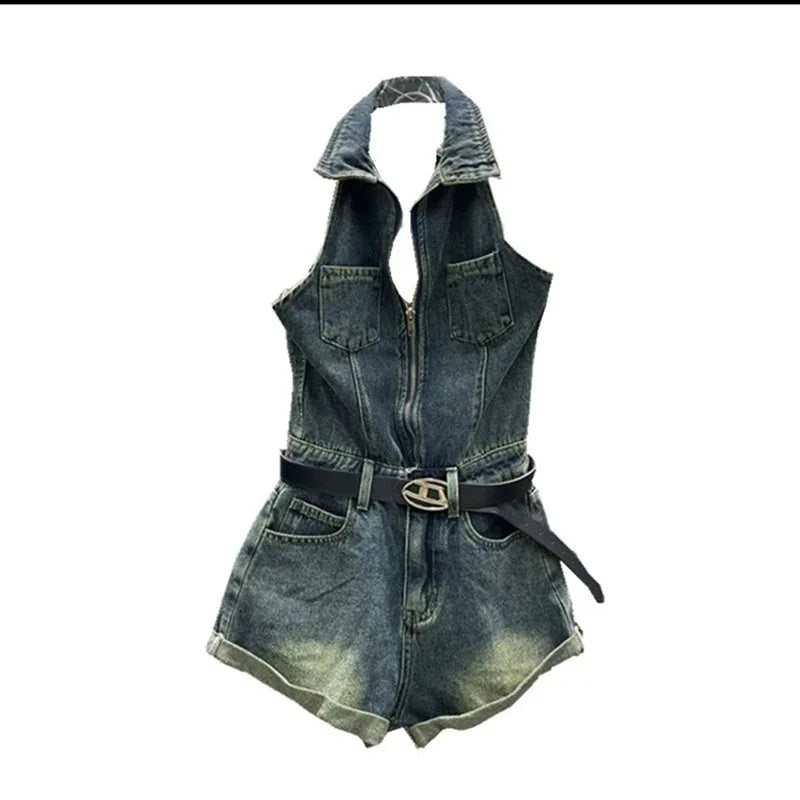 Jumpsuits Denim Playsuits
