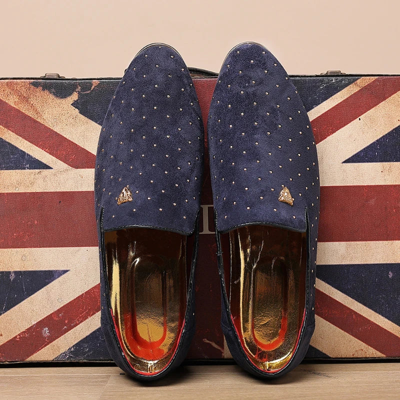 Suede Luxury Men Dress Shoes