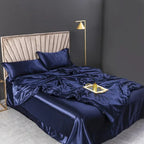 4pcs Pure Silk Bedding Sets