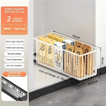 2Pcs Pull Out  Carbon Steel Slide Out Drawers