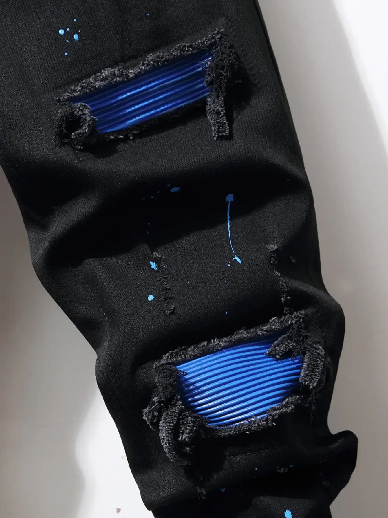 Men's Ripped Skinny Denim Jeans