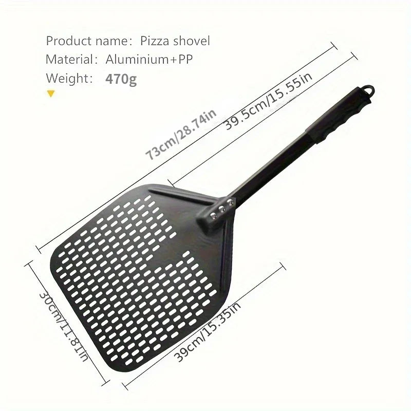 1PC Perforated Pizza Peel