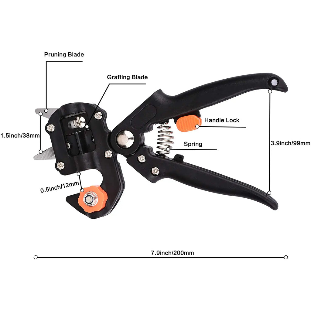 Professional Red Toolbox Grafting Pruner Garden and Farming tools