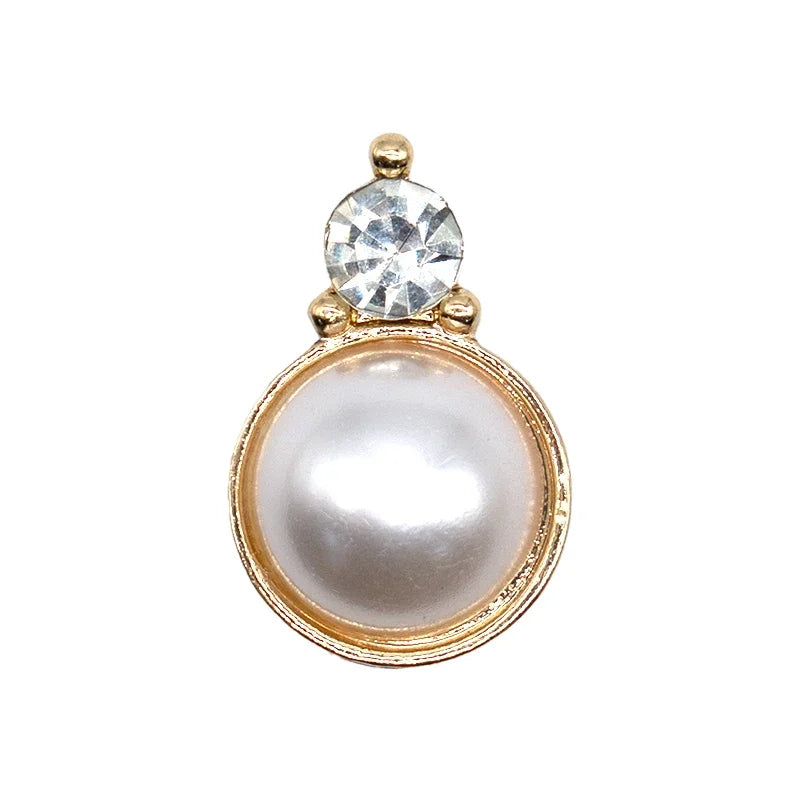 1/5pcs Girls Shoe Charms Designer Pearls
