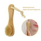 Body brush set exfoliating body dry brush