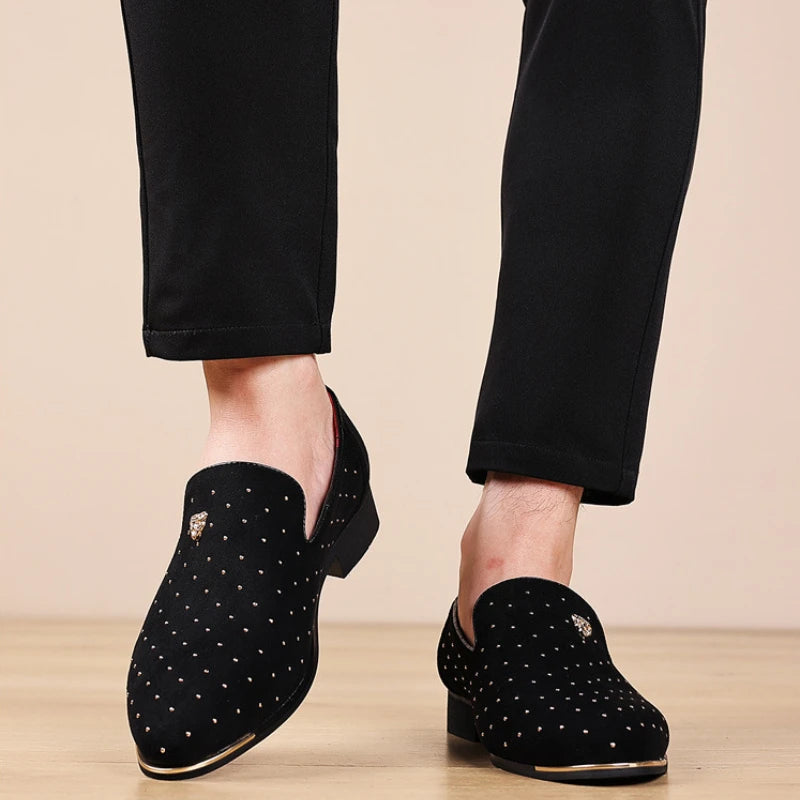Suede Luxury Men Dress Shoes
