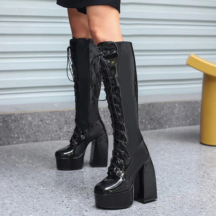 Big Size Thigh High Boots Knee High Boots