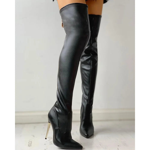 11.5cm Ultra High Heel Over The Knee Boots