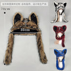Dark series Gothic plush cat ear hat