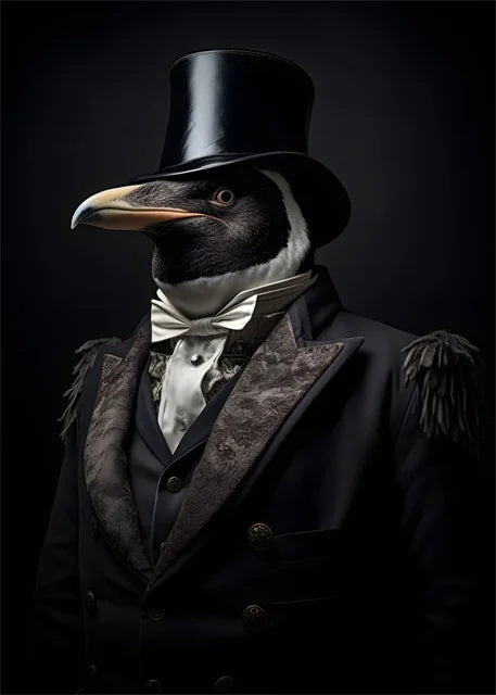Aristocrat Animals Portrait Posters